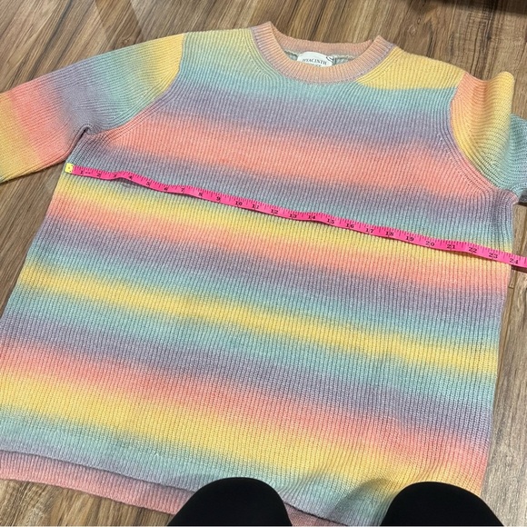 Anthropologie Hyacinth House Stripe Crew Neck Sweater - Picture 6 of 8